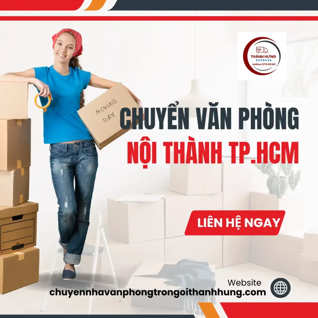 5 Bước Gọi Chuyển văn phòng trong nội thành TPHCM Tiết Kiệm Đến 50% Chi Phí!