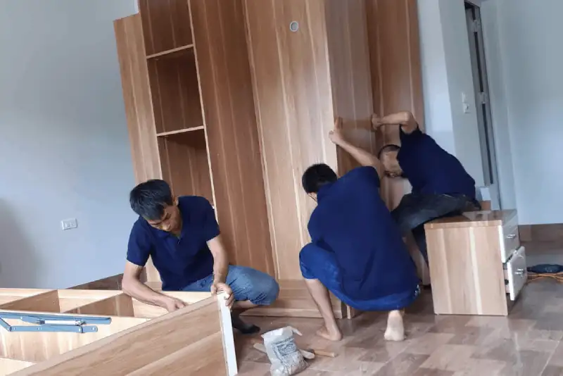 chuyển nhà có tháo lắp nội thất